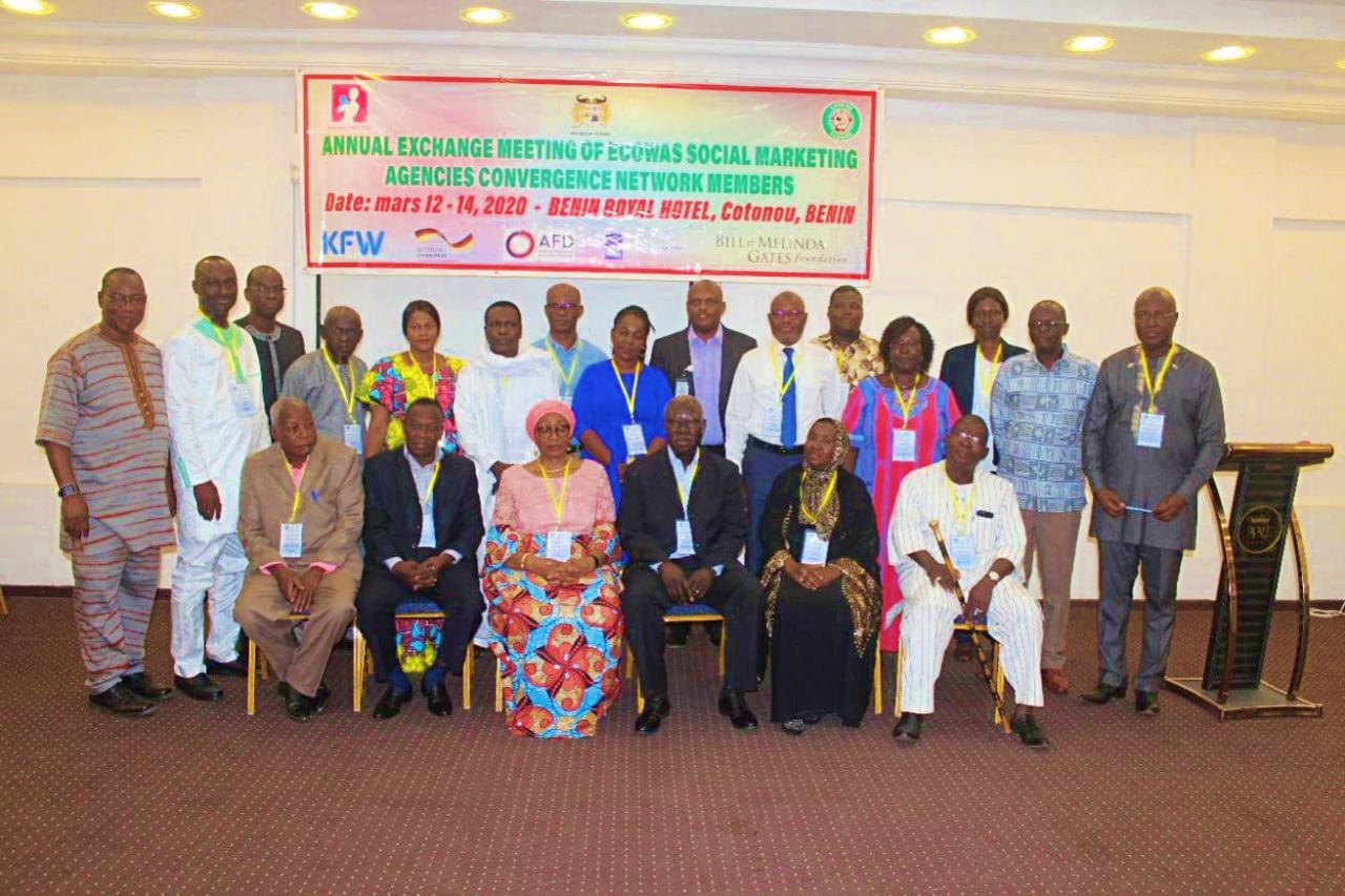 RENCONTRE REGIONALE DES AGENCES DE MARKETING SOCIAL DE L’AFRIQUE DE L’OUEST COTONOU 2020
